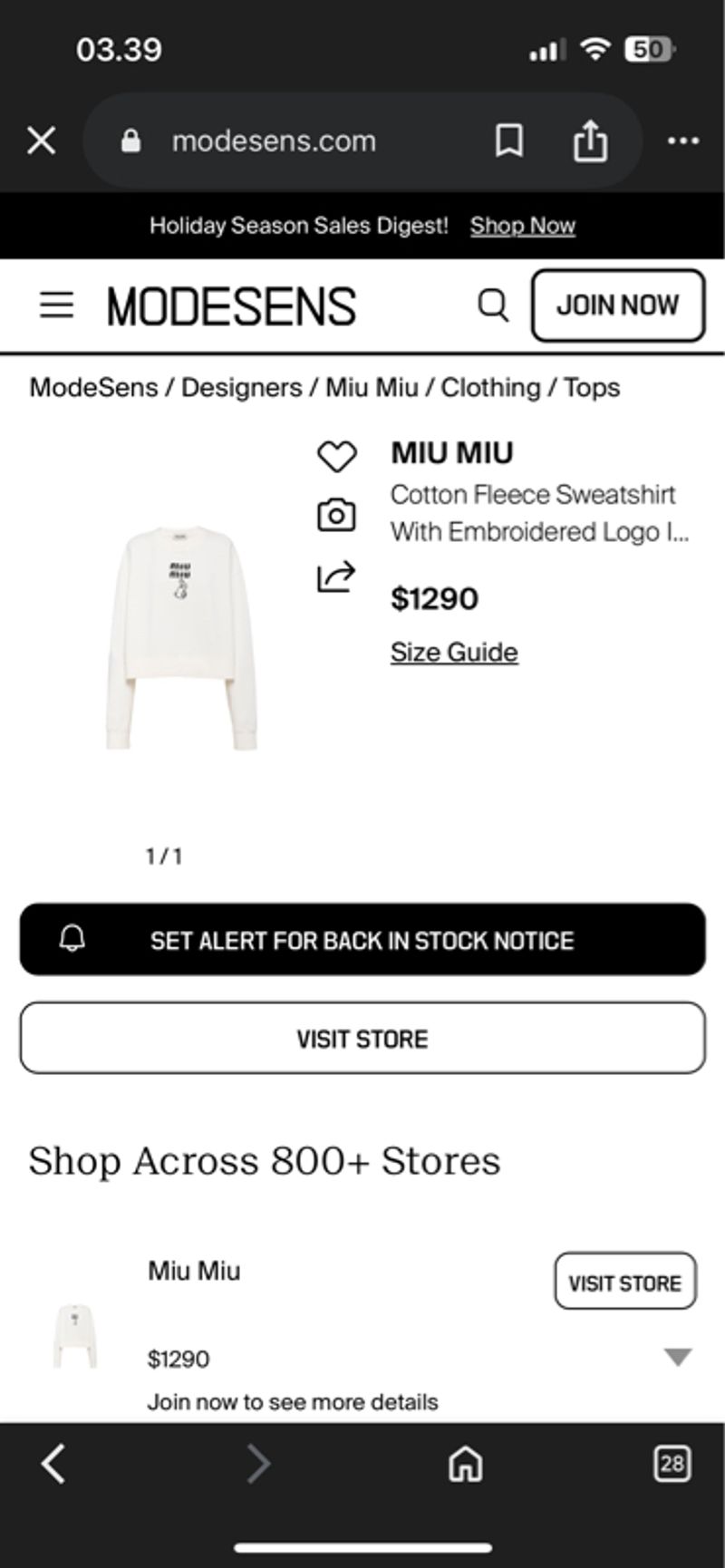 Miu Miu Sweatshirt, foto 2