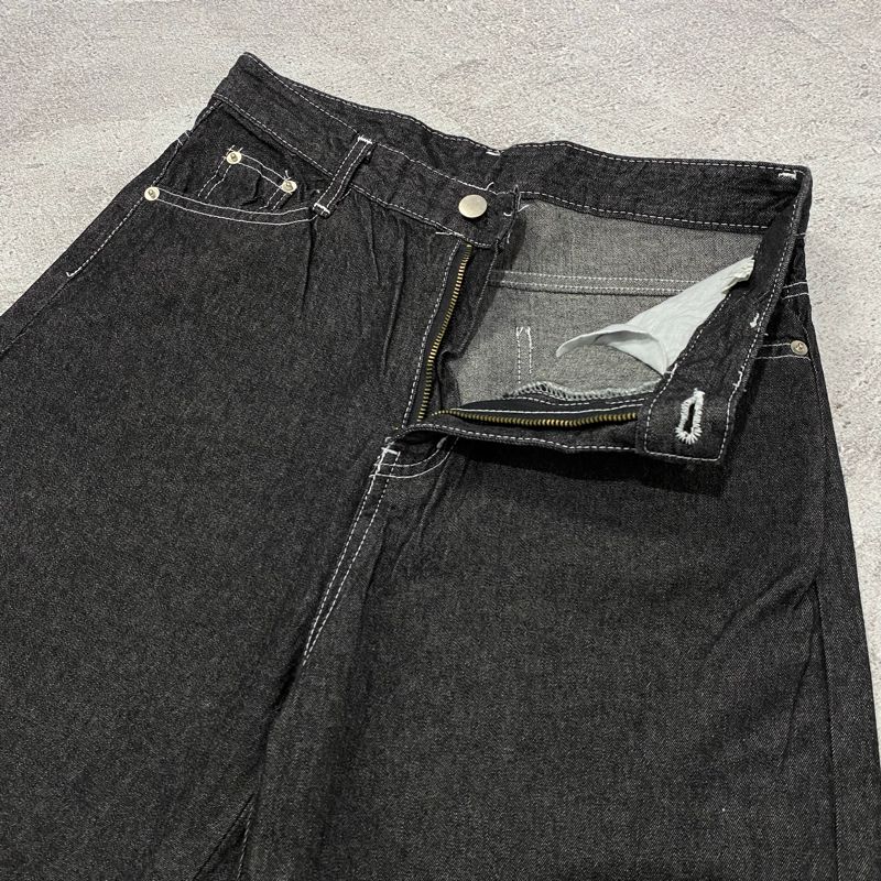 Raon Baggy black grey jeans, foto 6