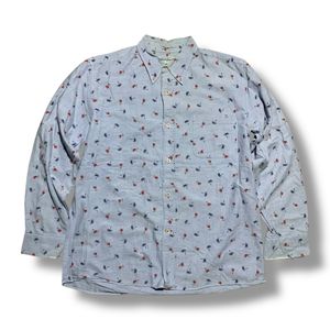 Toyo Enterprise Sun Surf Embriodered Oxford L/S Button Shirt