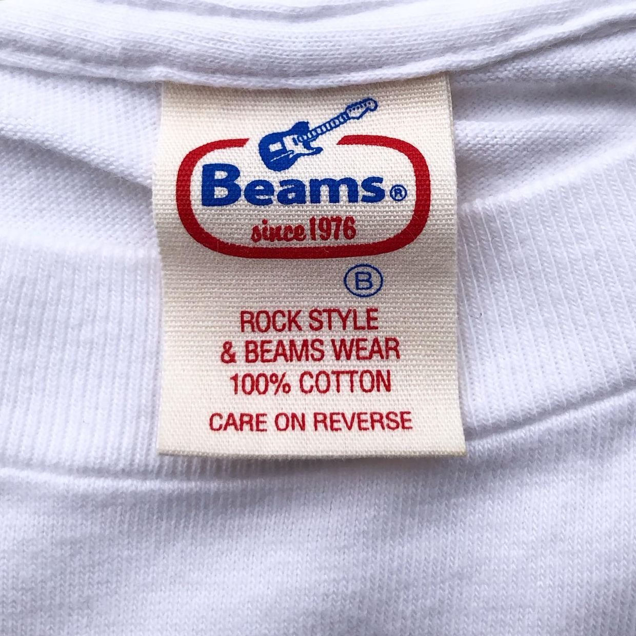 Beams T-shirt Pria white, foto 3