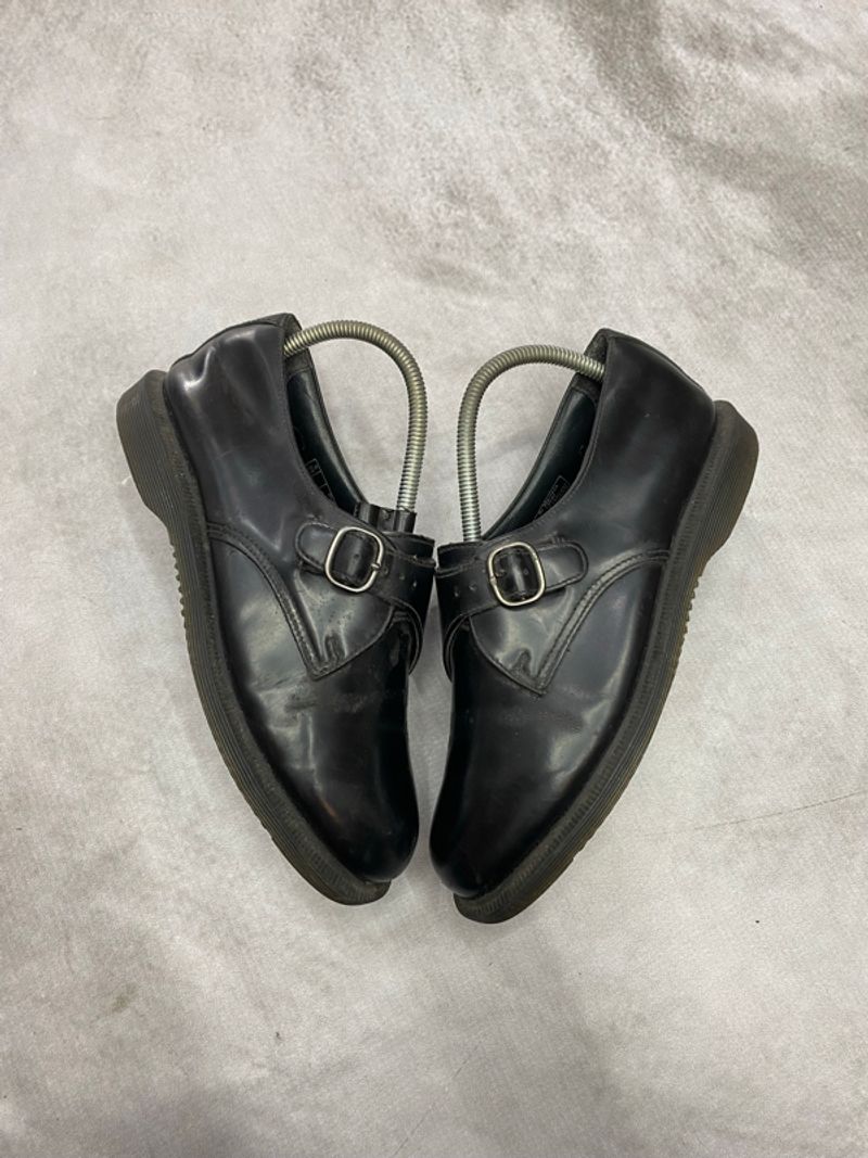 Dr. Martens lorne monk strap black leather, foto 2