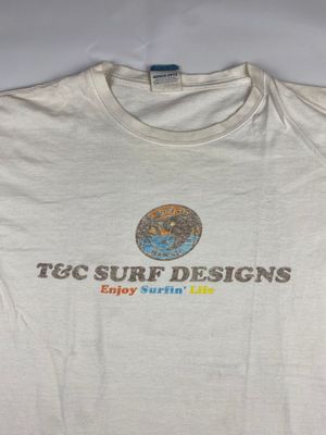 Vintage T&C surf 20s tshirt
