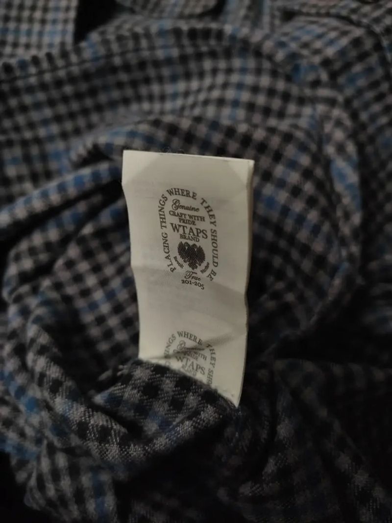 Japanese Wtaps flannel, foto 8