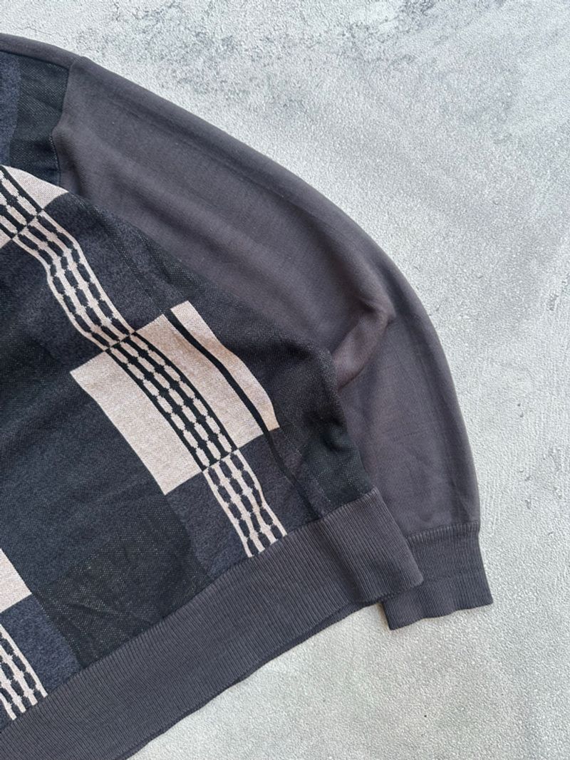 Parktown knitwear basic pattern half zipper sweater, foto 2