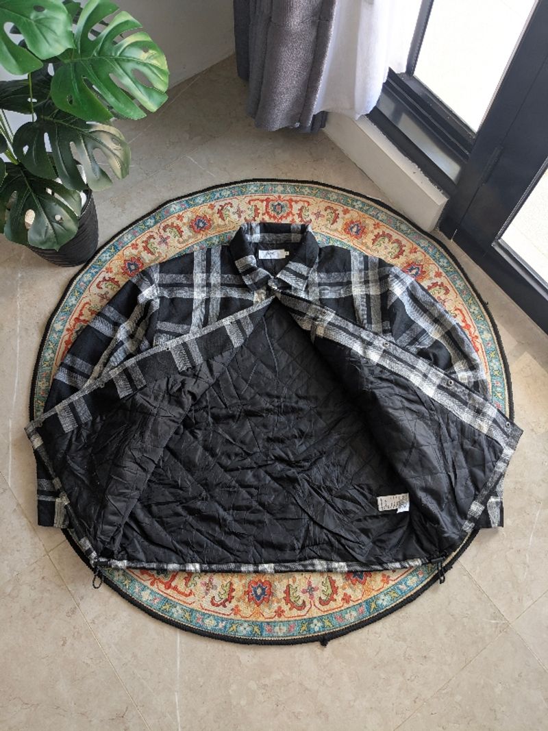 Azul Plaid Coach jacket Overshirt workjacket, foto 3