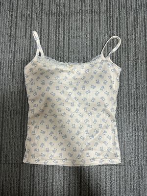 BRANDY MELVILLE dupe Teddy Bear padded tanktop
