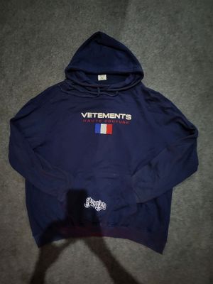 VETEMENTS HOODIE HAUTE COUTURE