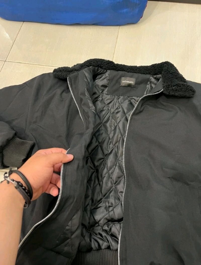 jaket boomber  sherpa, foto 4