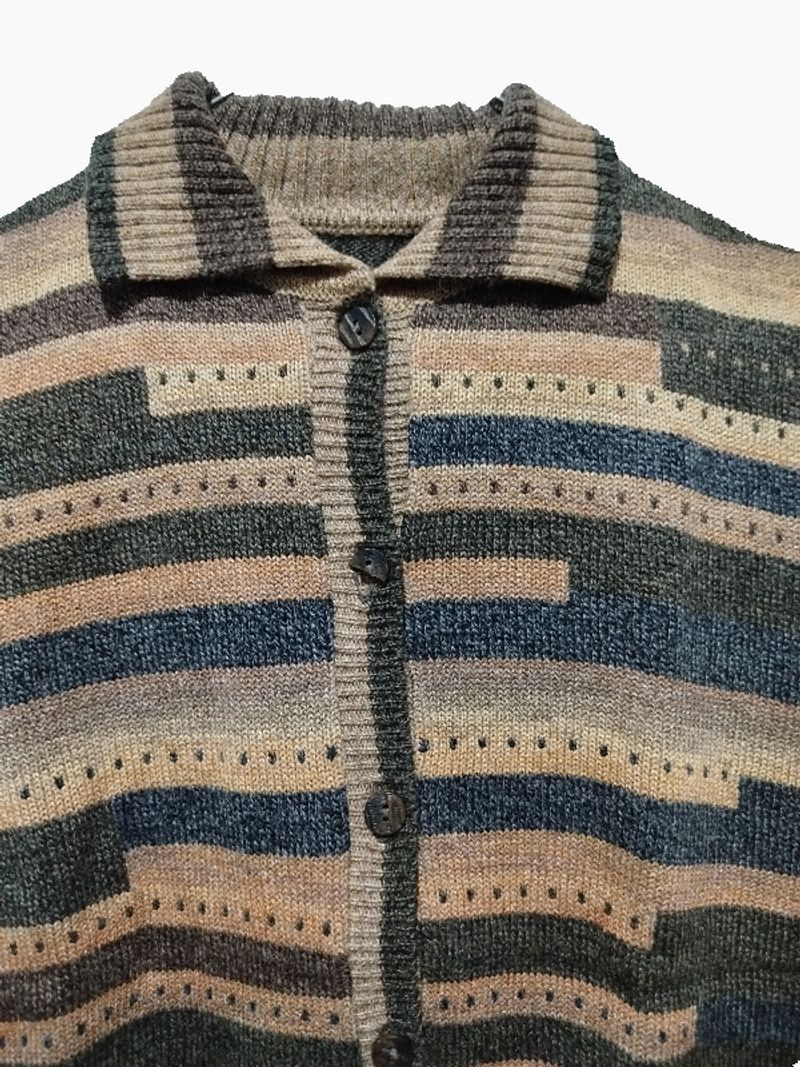 Vintage Border Knit Vest, foto 2