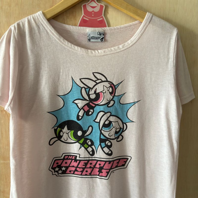 Y2K Power Puff Girl Pink Tee, foto 2
