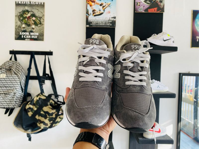 New Balance 998 Medium Grey, foto 5