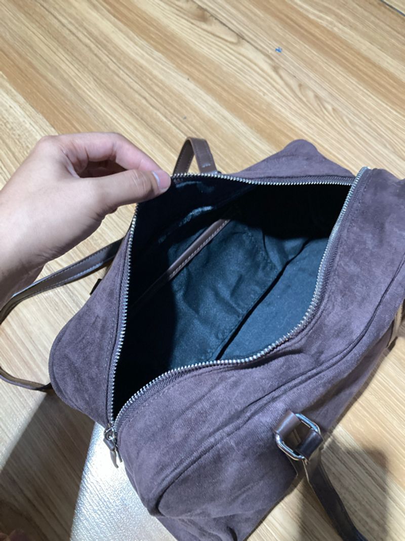 Suede Bread Chain Shoulder Bag, foto 6