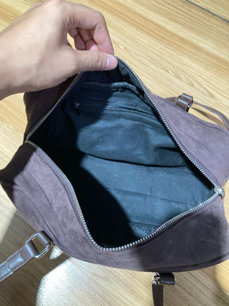 Suede Bread Chain Shoulder Bag, foto 7