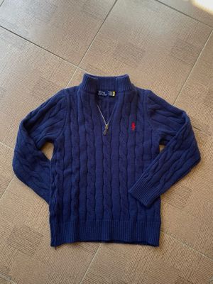 Ralph Lauren Cable Quarter Zip Navy