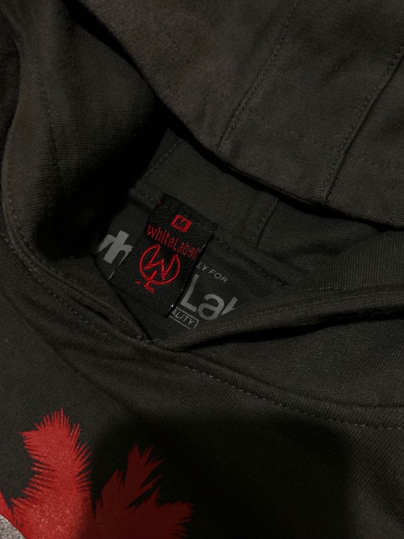 BLACK HOODIE COCONUT TREE, foto 3
