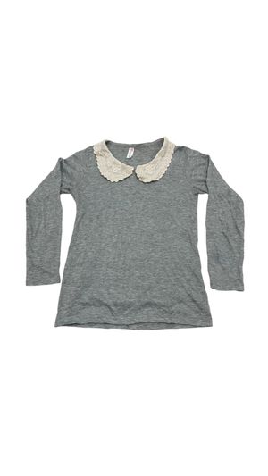 ⛔️ (keep) soft grey coquette top