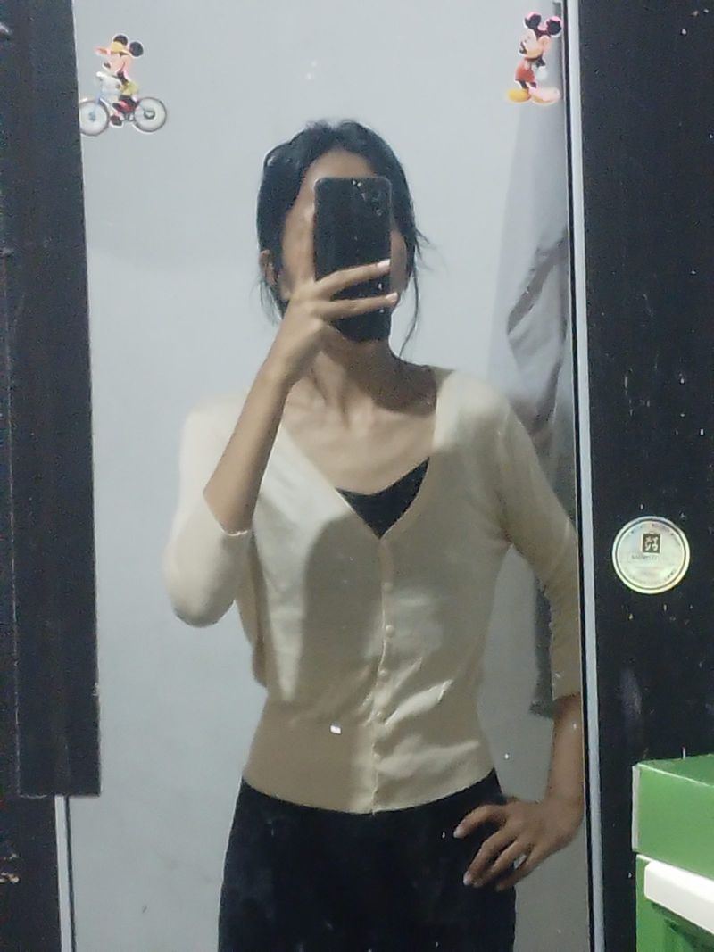 Cardigan crop pressbody, foto 2