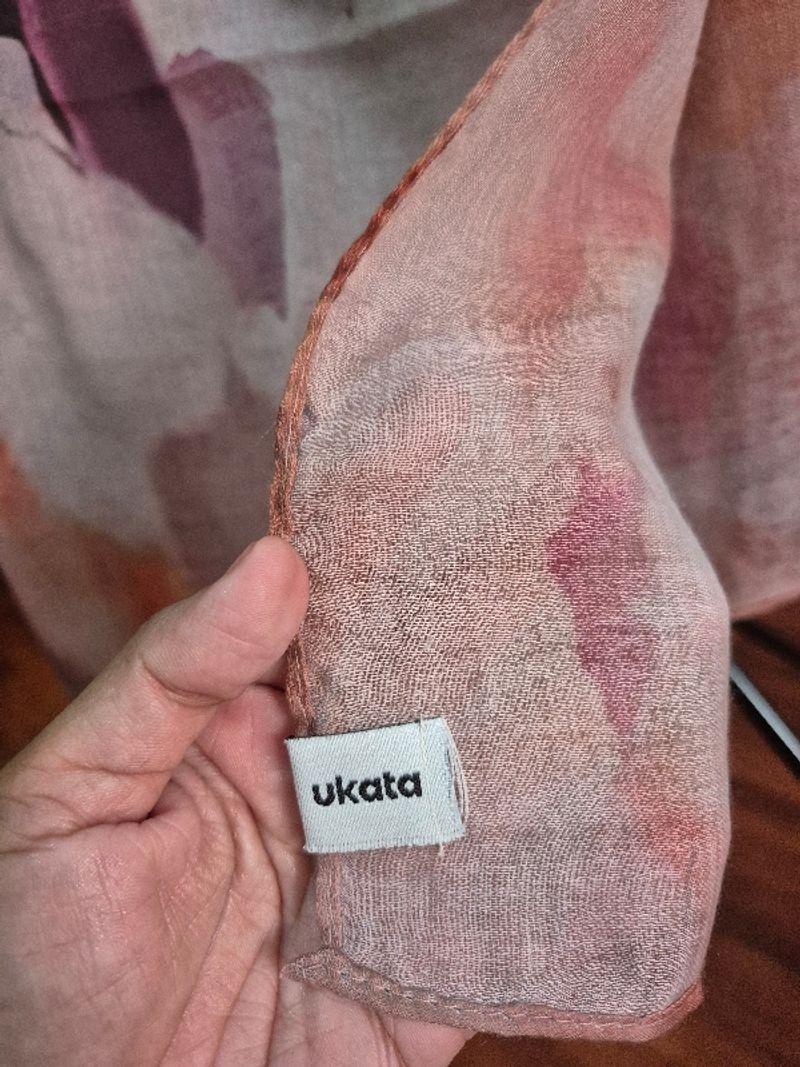 Pashmina Ukata Viscose Printed – Like New, foto 2