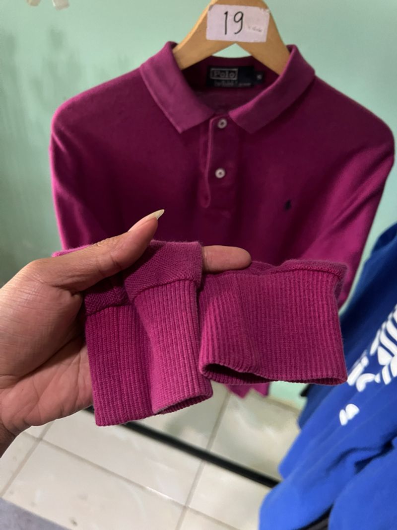 kaos polo lengan panjang, foto 4