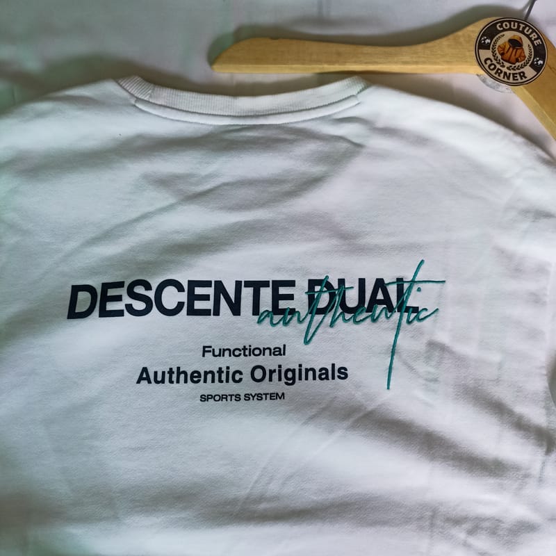 Descente Casual Sweater Pria white, foto 5