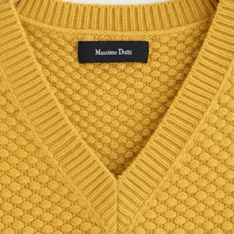 (Woman) Vest Textured Massimo Dutti, foto 3