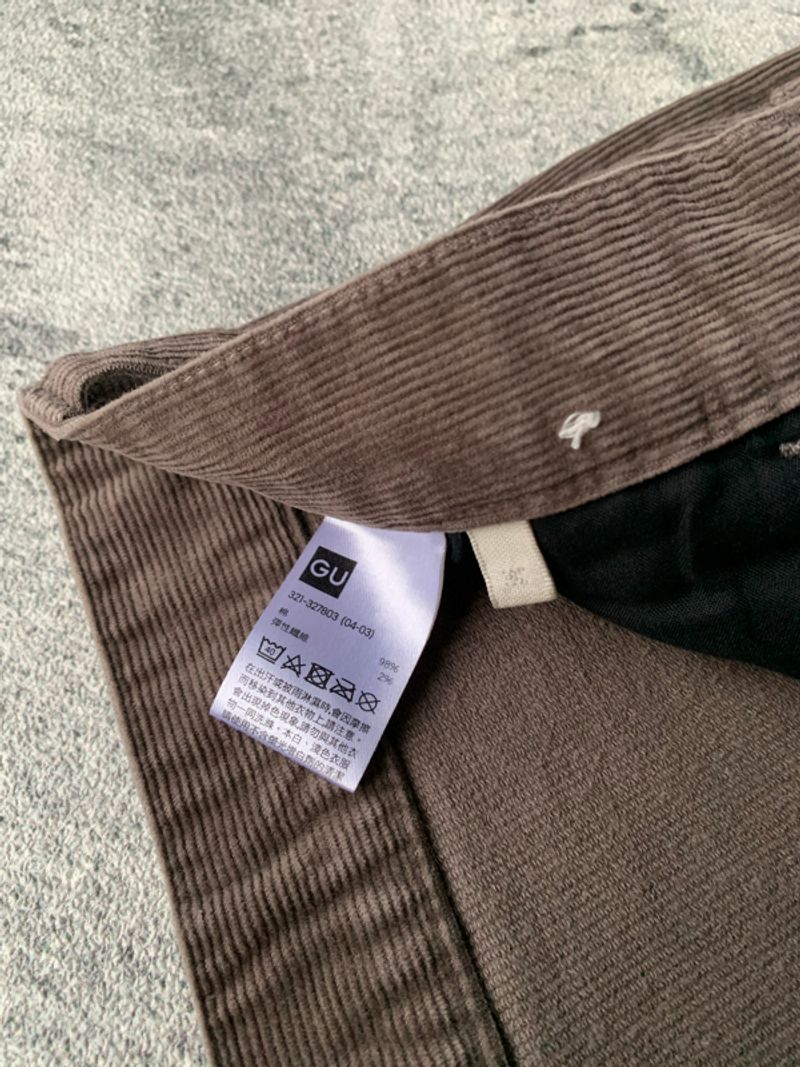 GU DOUBLE KNEE CARPENTER CORDUROY PANTS, foto 6