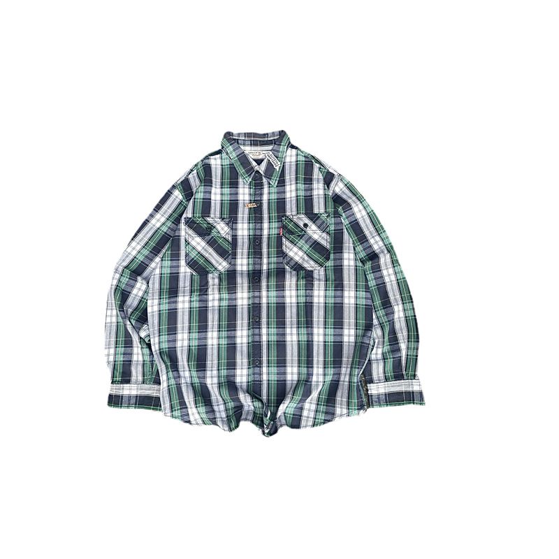 Levis Redtab Checked Plaid Double Pocket Flannel Oute, foto 2
