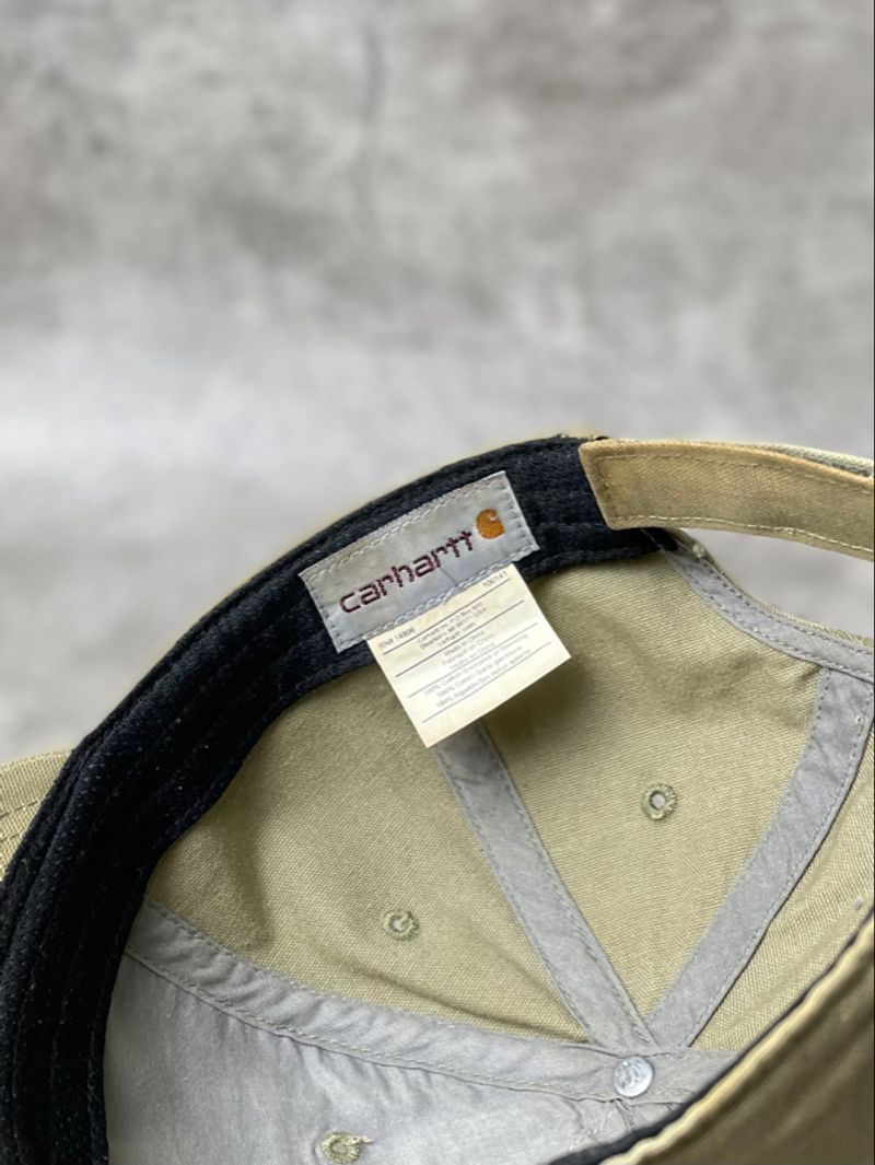 Topi Carhartt Odessa Patch Logo Unstructured Cap Black Adjus, foto 8