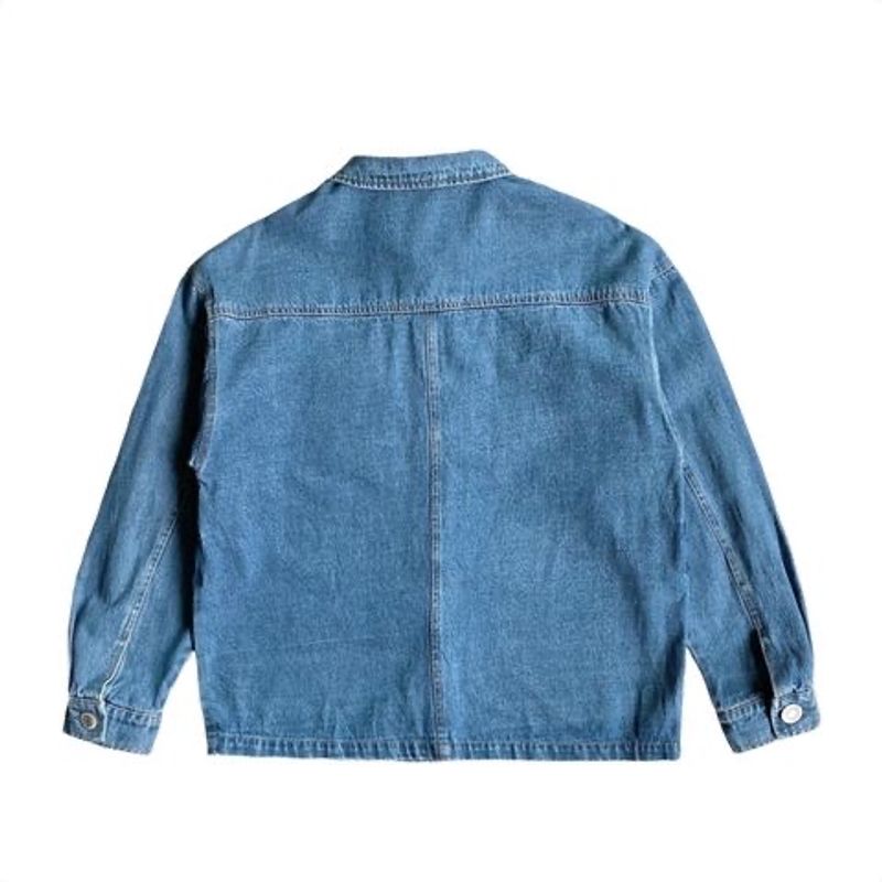 Casual Denim jacket Pria blue, foto 2