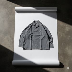 TRIANTAN Japan Strecth Pocket Open Collar Hunting Shirt L/S