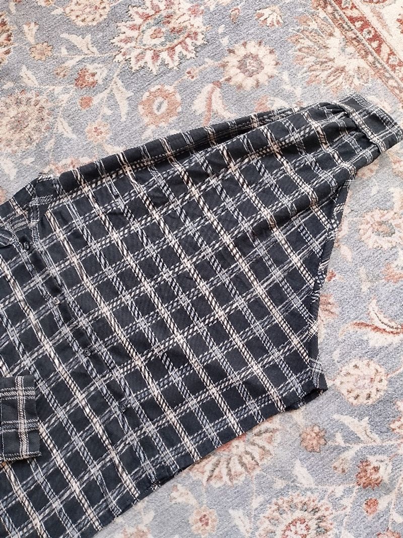 Flannel Plaid Cropped Top, foto 2