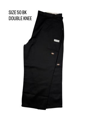 Dickies Double knee Black Big Size