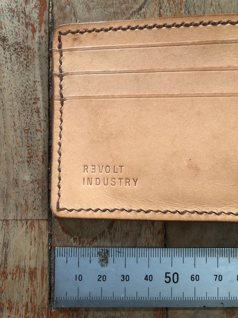 dompet kulit two tone revolt industry baru, foto 3