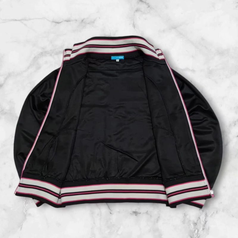 Casual Track jacket Pria white red black, foto 3