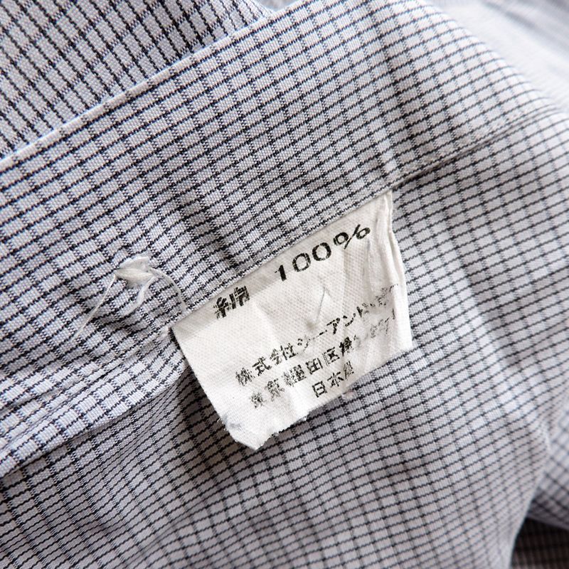 LANVIN COLLECTION PLAID LONG SLEEVE SHIRT, foto 3