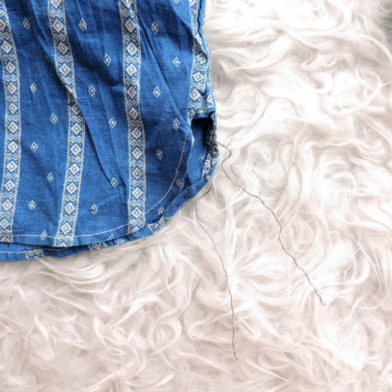 PHERROW'S STORMY BLUE MFG CHAMBRAY SHIRT, foto 6