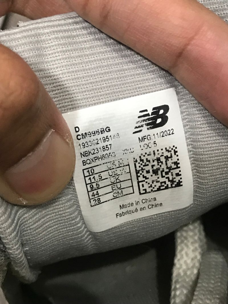 New Balance 996 Grey Reflektif, foto 5
