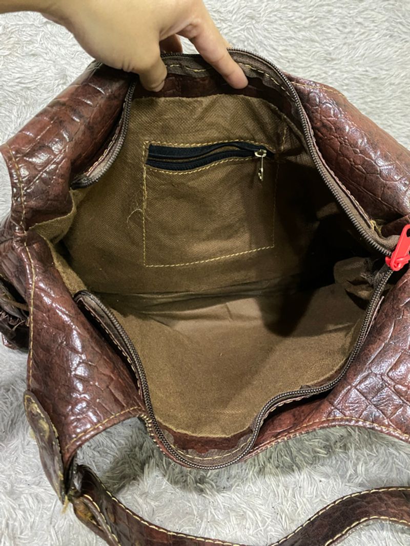 Hobo Bag Croco Leather, foto 4