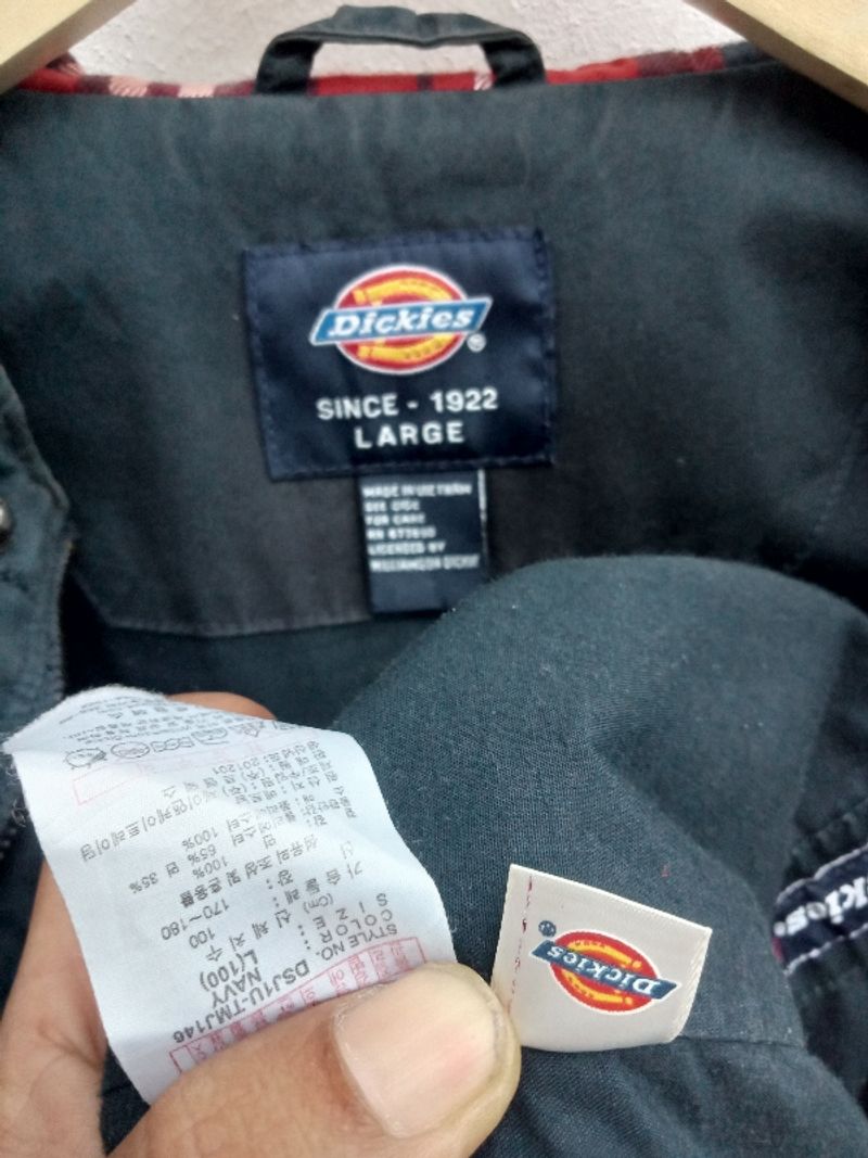 Jaket dickies kanvas, foto 5