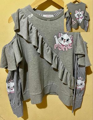 Atasan ruffle