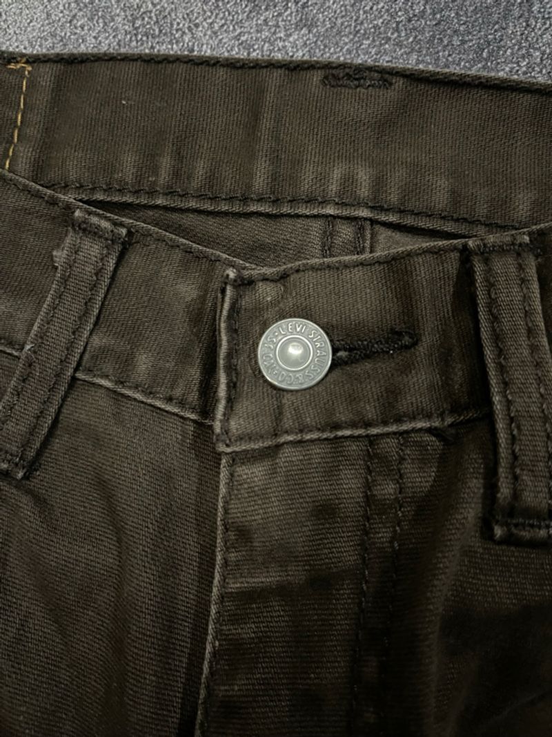 LEVIS 707 BROWN  REGULAR SELVEDGE ACCENT, foto 2
