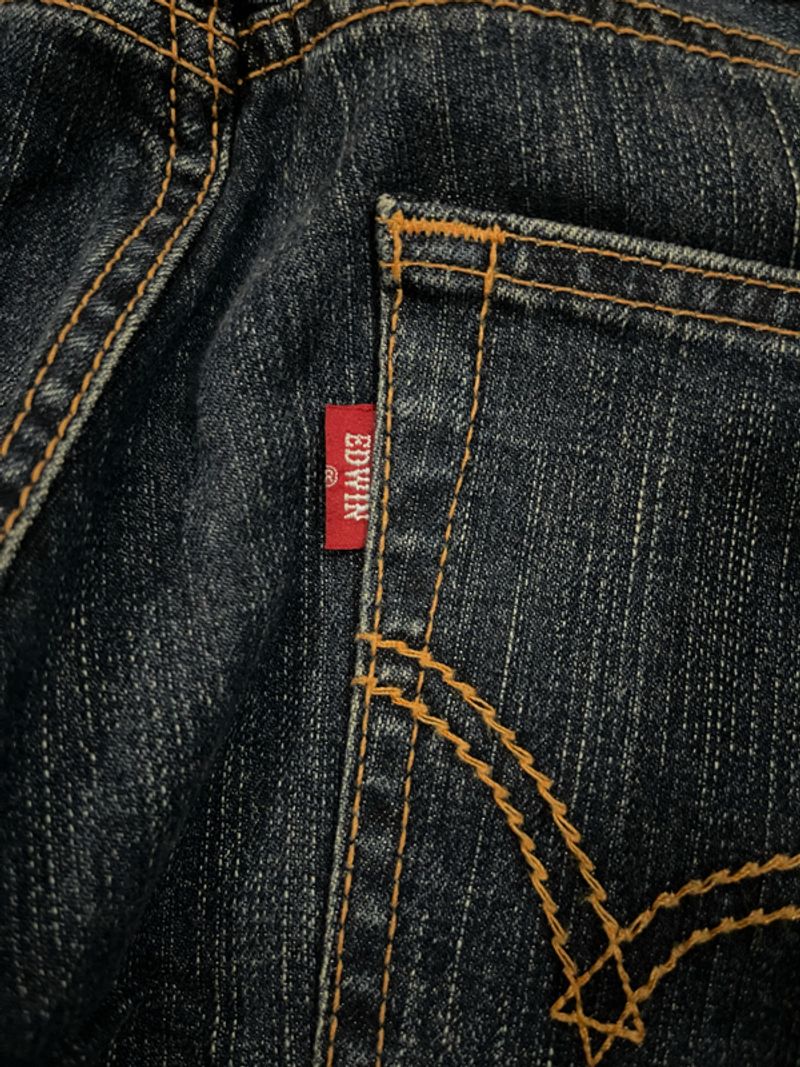 JEANS EDWIN 503 BLUE REGULAR SELVEDGE ACCENT, foto 5
