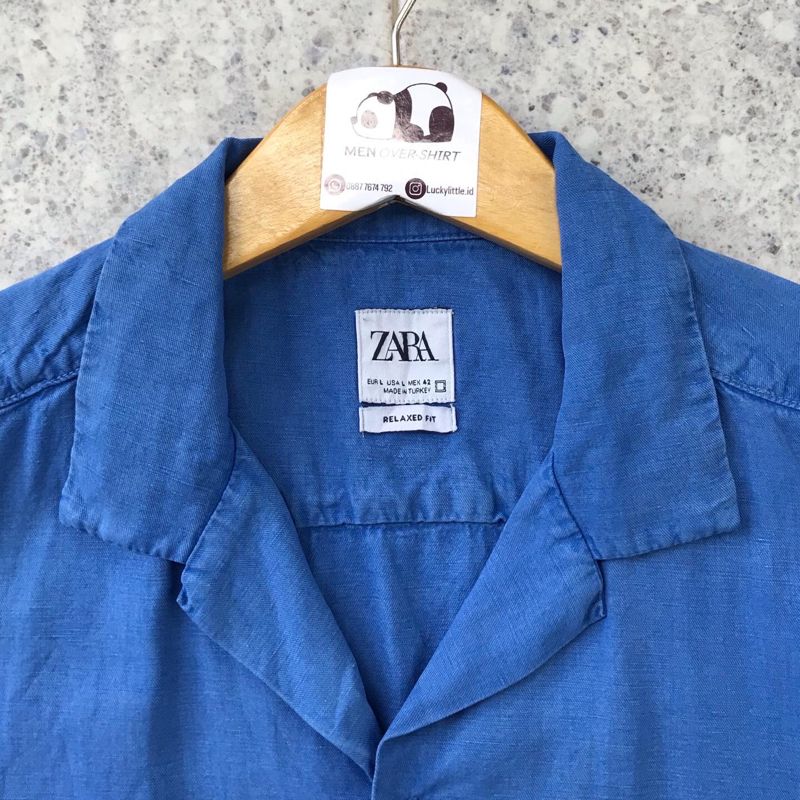 Kemeja Open Collar Zara, foto 3