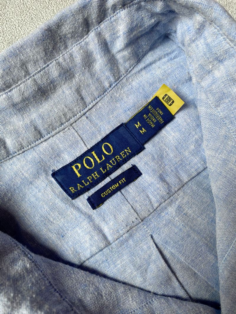 POLO RALPH LAUREN SHIRT BUTTON SKY BLUE, foto 6