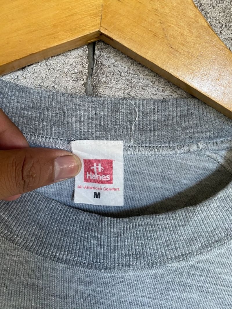 HANES USA SCRIPT CREWNECK, foto 3