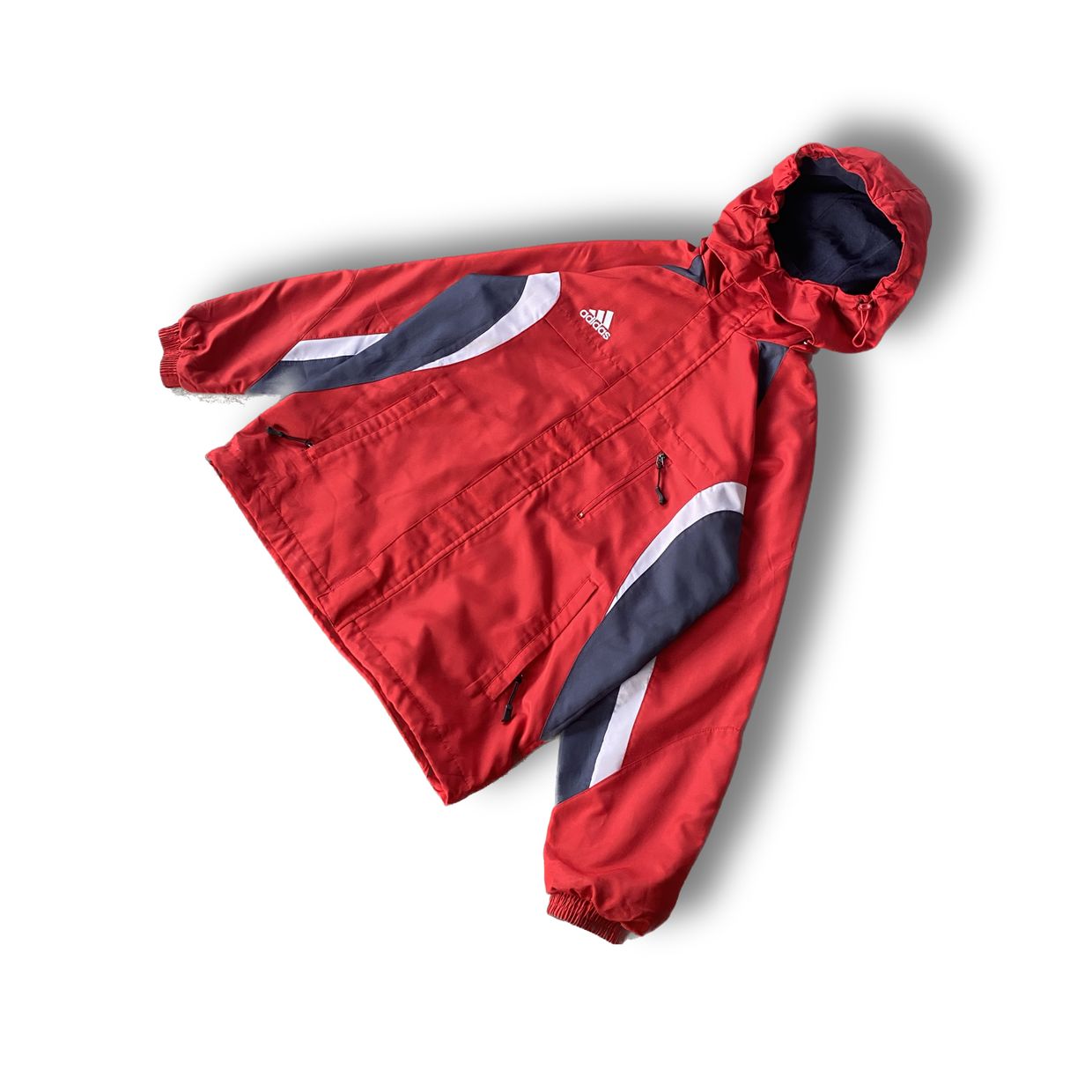 Adidas Windbreaker Pria red, foto 5