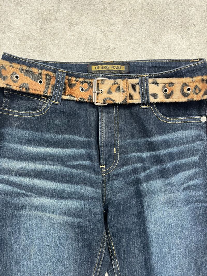 Lip make lowrise flared jeans, foto 6