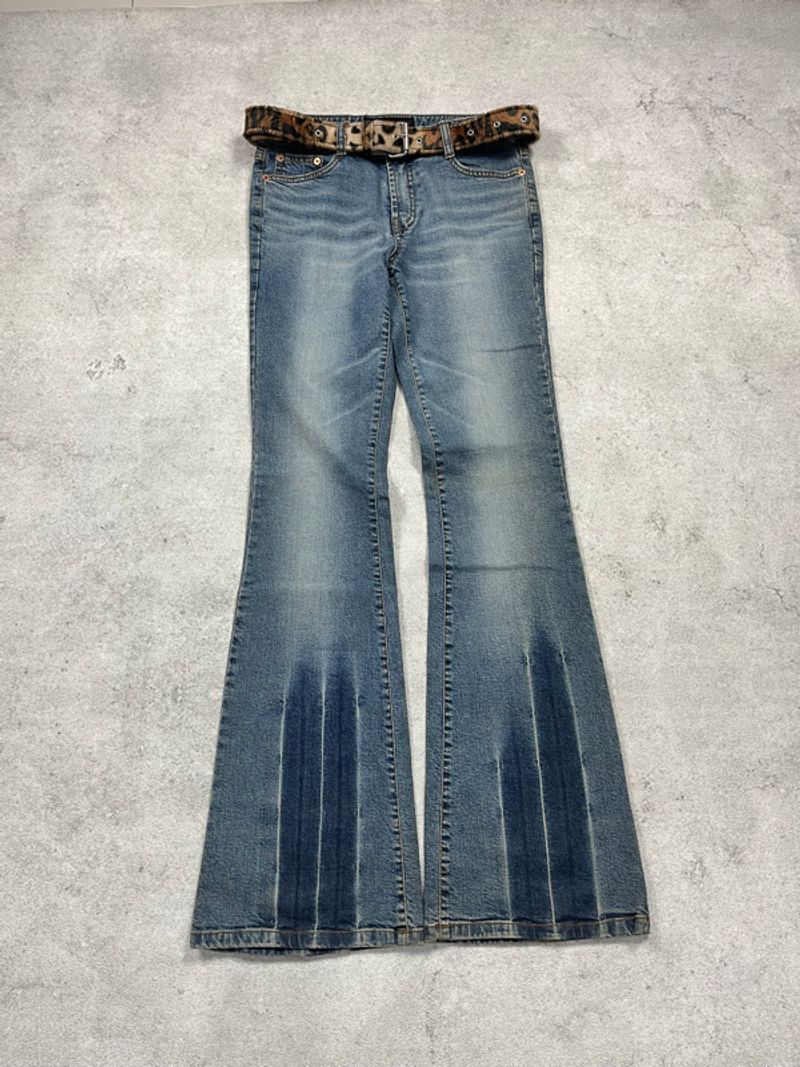 Stick jeans low rise flared pants, foto 5