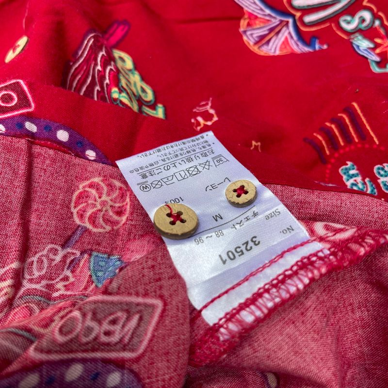 Barcedos Moderate Japan Printed Pocket Pattern Open Collar, foto 8