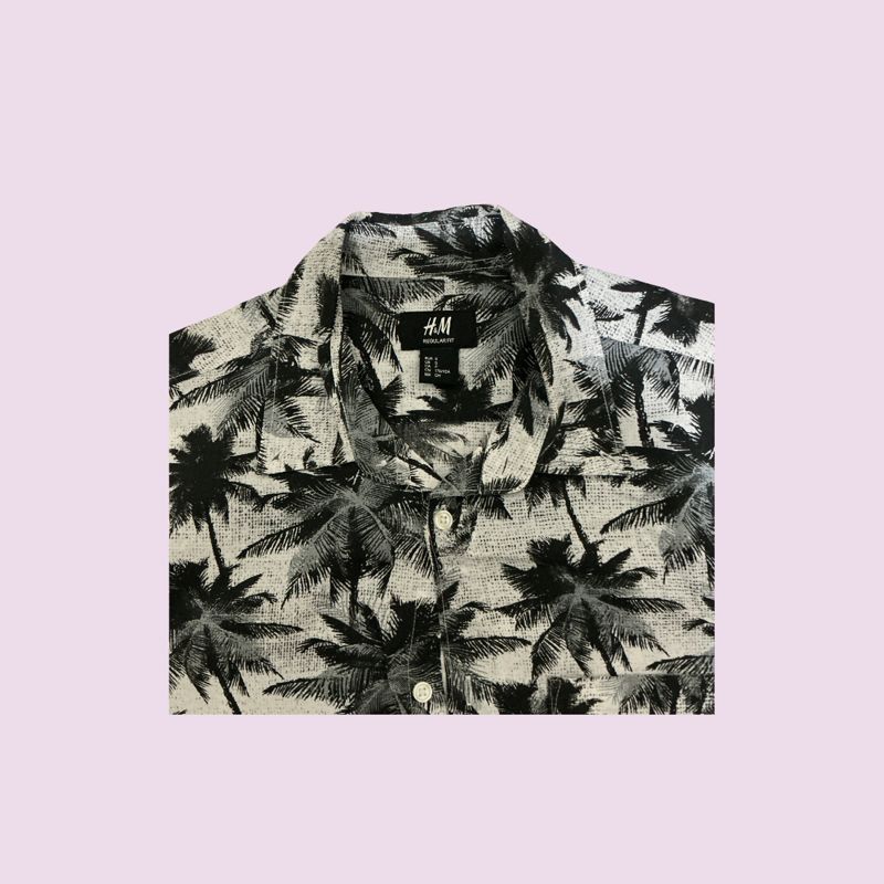 kemeja pantai pria h&m, foto 2